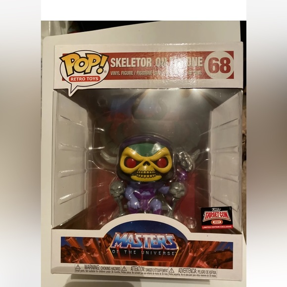 Funko POP! Skeletor on Throne, 68 Masters‎ of the Universe - Picture 1 of 5